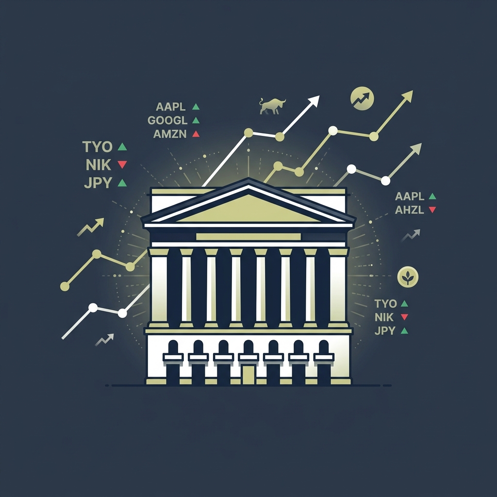 NYSE・NASDAQの主要銘柄をカバー